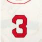 Red Schoendienst Autographed Babe Ruth Boston Braves Baseball Jersey (JSA)