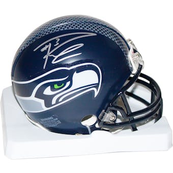 Russell Wilson Autographed Seattle Seahawks Mini Helmet (Mill Creek COA)