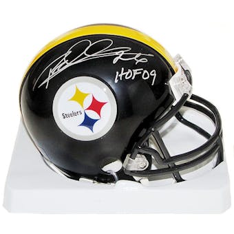 Rod Woodson Autographed Pittsburgh Steelers Mini Helmet