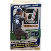 2021 Panini Donruss Baseball Hanger Box