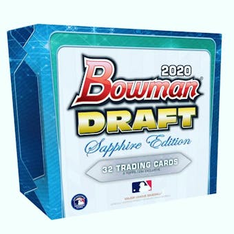 2020 Bowman Draft Sapphire Edition Baseball Hobby Box