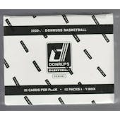 2020/21 Panini Donruss Basketball Jumbo Value 12-Pack Box