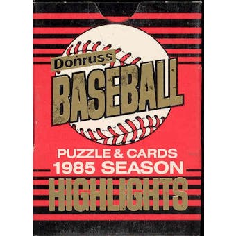 1985 Donruss Highlights Baseball Factory Set (Reed Buy)