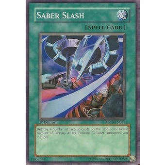 Yu-Gi-Oh Ancient Prophecy Single Saber Slash Super Rare