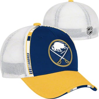 Buffalo Sabres Reebok Primary Logo Mesh Back Flex Hat (Adult S/M)
