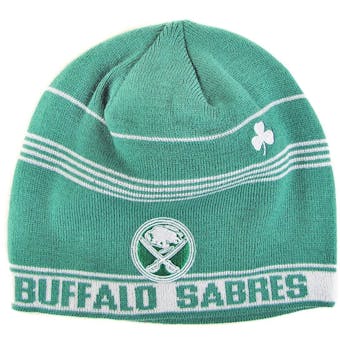 Buffalo Sabres 2012 Reebok St. Patrick's Day Knit Skully Hat (Adult One Size)