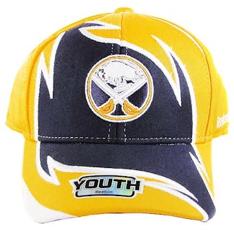 Buffalo Sabres Reebok Sharktooth Pro Shape Adjustable Hat (Youth 4-7)