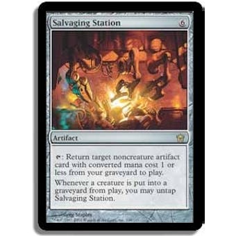 Magic the Gathering Fifth Dawn Single Salvaging Station - NEAR MINT (NM)