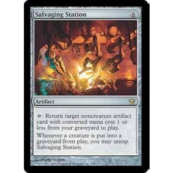 Magic the Gathering Fifth Dawn Single Salvaging Station Foil