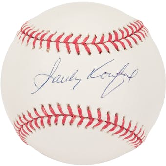 Sandy Koufax Autographed Los Angeles Dodgers Official MLB Baseball (JSA)