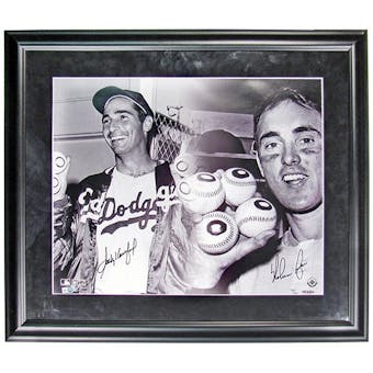 Sandy Koufax - Nolan Ryan Dual Autographed & Framed 16x20 Photo (UDA COA)