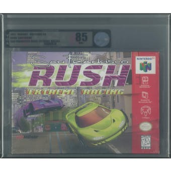 Nintendo 64 (N64) San Francisco Rush: Extream Racing VGA Graded 85 NM+