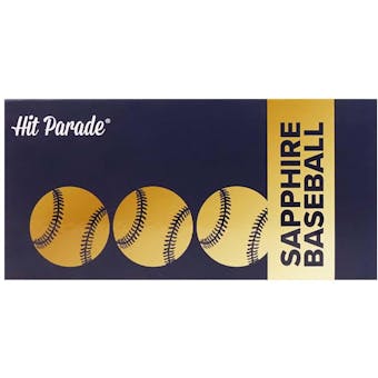 2022 Hit Parade Autographed Baseball SAPPHIRE EDITION Series 2 Hobby Box - Mike Trout & Ken Griffey Jr