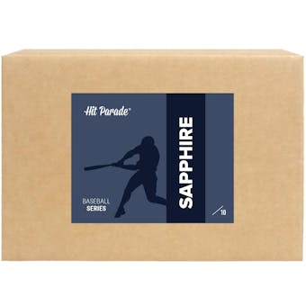 2022 Hit Parade Baseball Sapphire Edition Series 1 Hobby 10-Box Case - Mike Trout