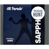 2023 Hit Parade Football Sapphire Treasure Hunt Edition Series 4 Hobby Box - Patrick Mahomes