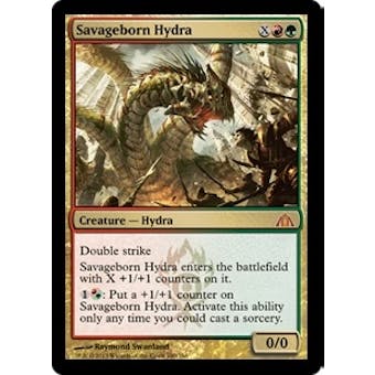 Magic the Gathering Dragon's Maze Single Savageborn Hydra Foil