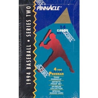 1994 Pinnacle Series 2 Baseball 24 Pack Box