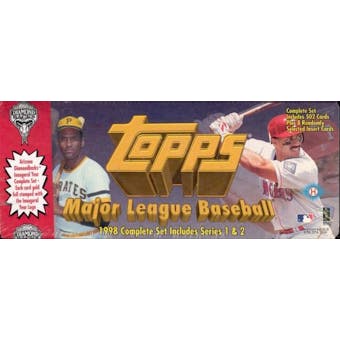 1998 Topps Factory Set Baseball (Box) (Arizona Diamondbacks Inaugural)