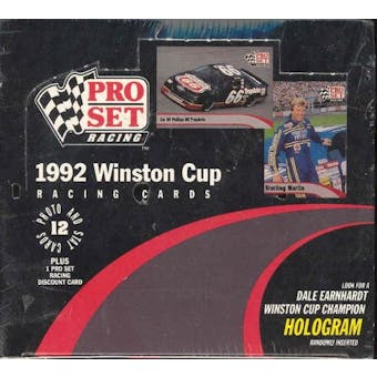 1992 Pro Set Winston Cup Racing Box