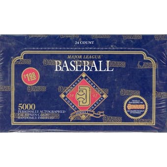1992 Donruss Series 1 Baseball Jumbo Box