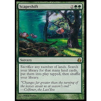 Magic the Gathering Morningtide Single Scapeshift FOIL - MODERATE PLAY (MP) Sick Deal Pricing