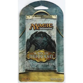 Magic the Gathering Scars of Mirrodin Hanging Blister Booster Pack