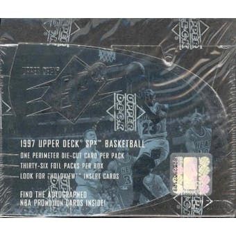 1997 Upper Deck SPx Basketball Hobby Box