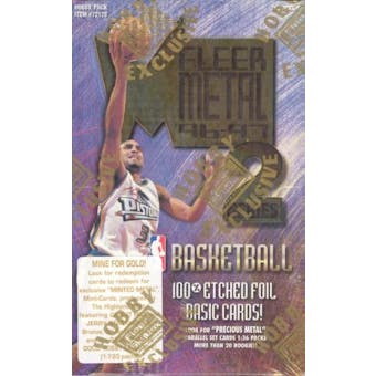 1996/97 Skybox Metal Series 2 Basketball Hobby Box