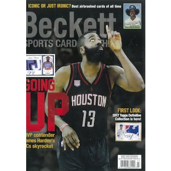 2017 Beckett Sports Card Monthly Price Guide (#384 March) (James Harden)