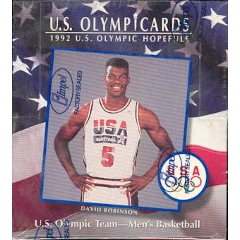 1992 Impel Olympic Cards Basketball Box