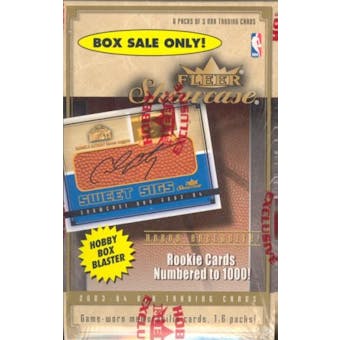 2003/04 Fleer Showcase Basketball 6 Pack Box