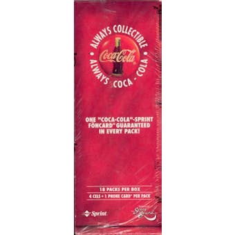Coca-Cola Phone Card Box (1996 Scoreboard) (Reed Buy)