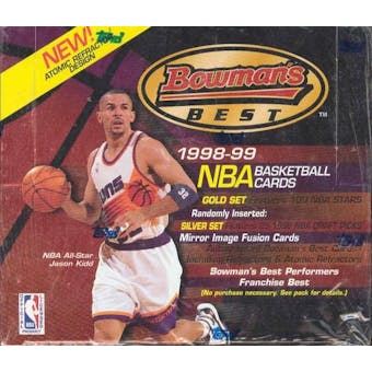 1998/99 Bowman Best Basketball 20 Pack Box