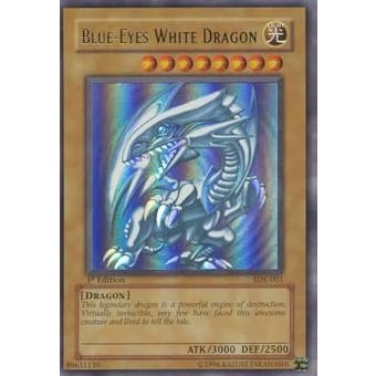 Yu-Gi-Oh SD Kaiba 1st Ed. Single Blue-Eyes White Dragon Ultra Rare (SDK-001) - Near Mint (NM)