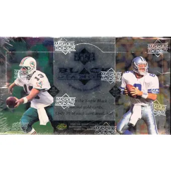1997 Upper Deck Black Diamond Series 2 Football Hobby Box