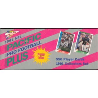 1991 Pacific Plus Football Factory Set