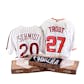 2019 Hit Parade Autographed Baseball Jersey Hobby Box - Series 7 - Mike Trout & Miguel Cabrera!!!!