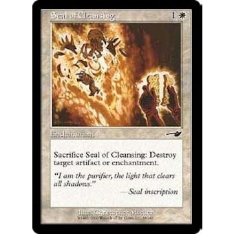 Magic the Gathering Nemesis Single Seal of Cleansing Foil