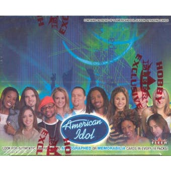 American Idol Season 4 Hobby Box (2005 Fleer)