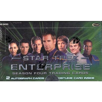 Star Trek Enterprise Season 4 Trading Cards Box (Rittenhouse 2005)