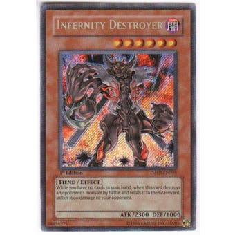 Yu-Gi-Oh Shining Darkness Single Infernity Destroyer Secret Rare