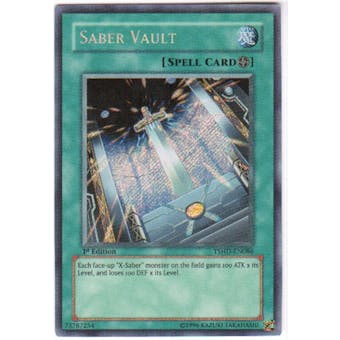 Yu-Gi-Oh Shining Darkness Single Saber Vault Secret Rare