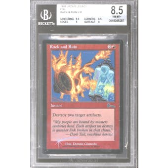 Magic the Gathering Urza's Legacy Foil Rack and Ruin BGS 8.5 (9.5, 8.5, 9, 8)