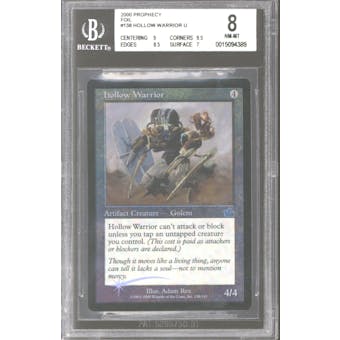 Magic the Gathering Prophecy Foil Hollow Warrior BGS 8 (9, 9.5, 8.5, 7)