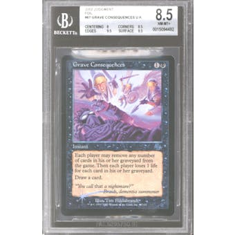 Magic the Gathering Judgment Foil Grave Consequences BGS 8.5 (8, 8.5, 9.5, 9.5)