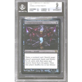 Magic the Gathering Champions of Kamigawa Foil Cranial Extraction BGS 9 (9.5, 8.5, 9.5, 9.5)