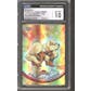 Pokemon Topps Chrome Series 1 Spectra Foil Arcanine 59 CGC 10 GEM MINT