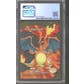 Pokemon Topps Series 2 Clear Card Charizard PC3 CGC 9 (10, 8.5, 10, 10)