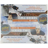 2017/18 Upper Deck Series 2 Hockey 24-Pack Box