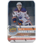 2017/18 Upper Deck Series 2 Hockey Tin (Box)